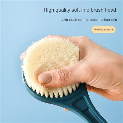 1pc Bath arush Lrng rHandle Soft Haio Bath Brush Back BBll - 图2