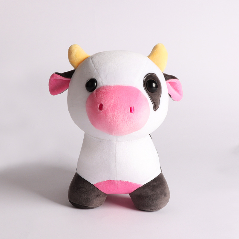 现货速发跨境新品adop me cow plush领养我的奶牛毛绒玩具可爱小 - 图0