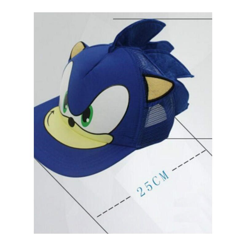 New 3D 1pcs blue Cute Boy Sonic The Hedgehog Cartoon Youth A - 图2