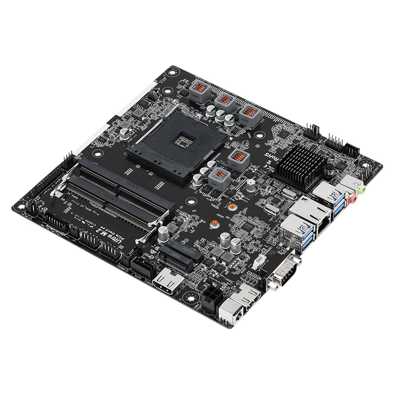 ASROCK/华擎科技A320TM-ITX锐龙AMD迷你HTPC主机TShin ITX超薄主-图0