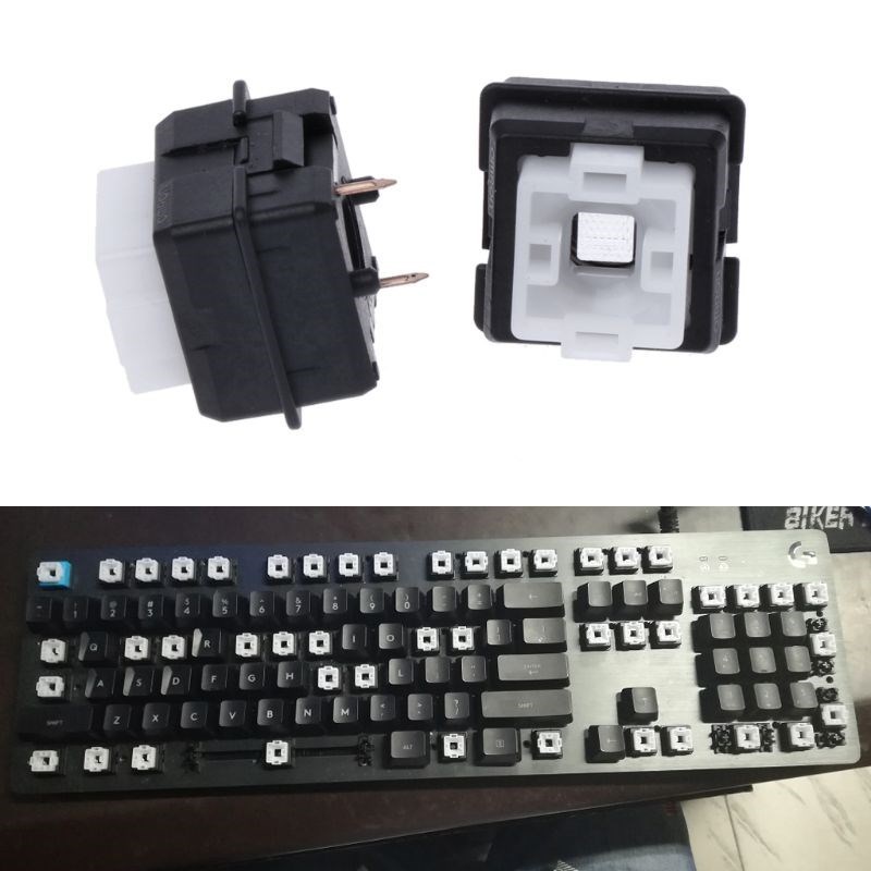 网红2Pcs Original Romer-G Switch Omron Axis for Logitech G91 - 图0