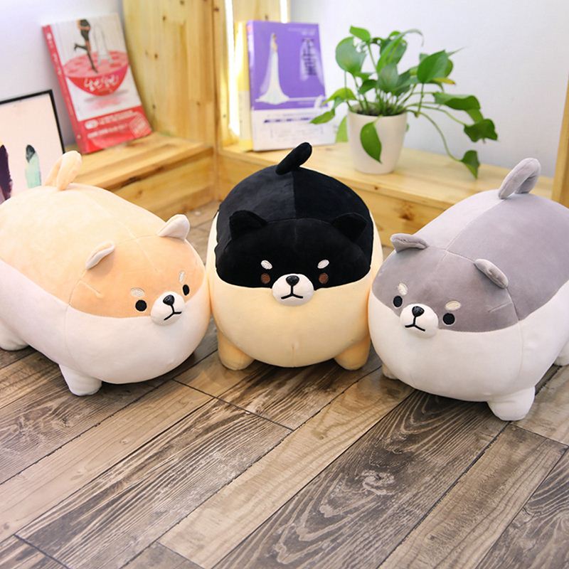 网红40/50cm Cute Shiba Inu Dog Plush Toy Stuffed Soft Kawaii - 图0