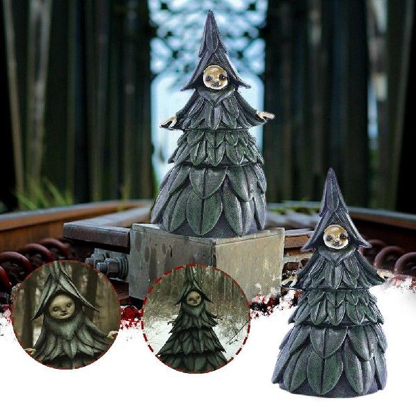 推荐2022 Newest Halloween Witch Resin Ornament Scary Figure - 图3