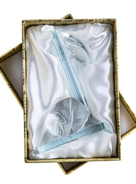 H&D创意摆件北欧音乐符号ins家居布置酒柜装饰品水晶工艺品送礼品