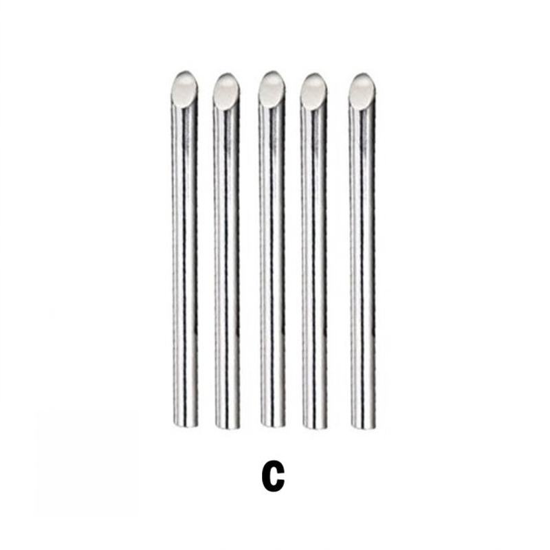 网红5Pcs 30W Lead-free Soldering Iron Tip B/C/D/K External H - 图1