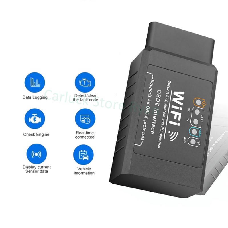 推荐New ELM 327 V1.5 WIFI OBD2 WIFI Scanner Auto ODB2 ELM327-图0