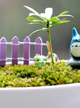 小众高货Mini Fence Barrier Wooden Resin Craft Miniature Fair