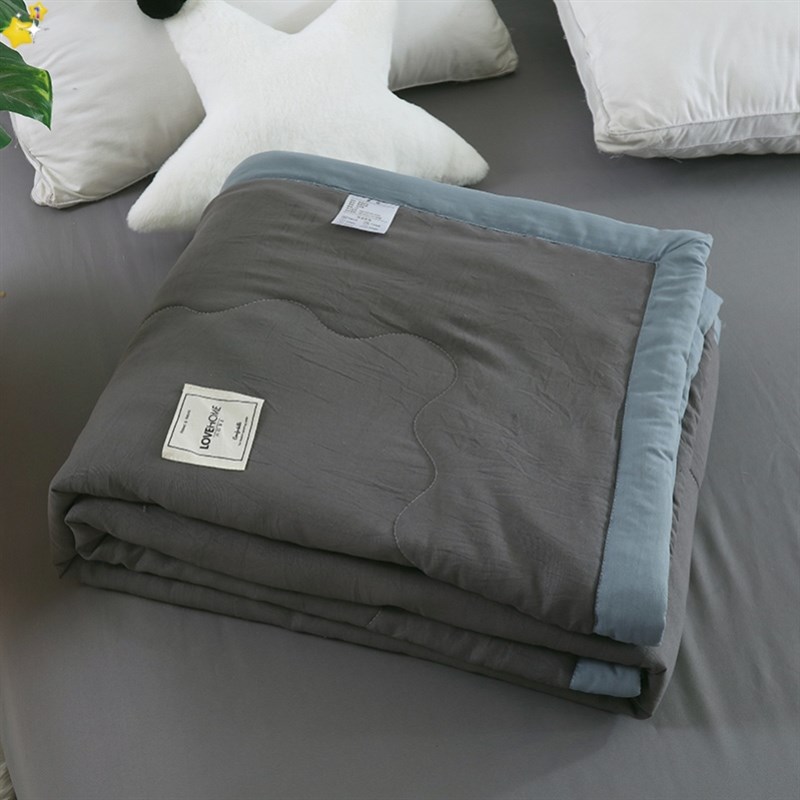 极速summer quilt duvet bed blanket cover bedding comforter q - 图1