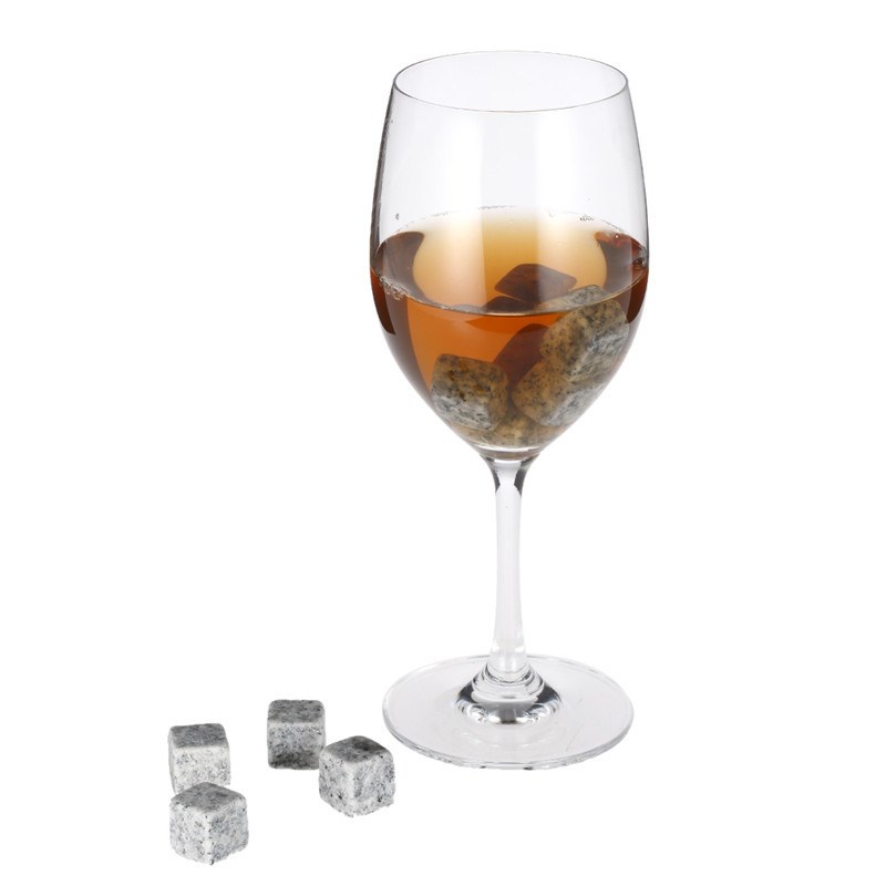 Dropshipping 6PCS/Bag Natural Reusable whiskey stones Bar Ac-图1