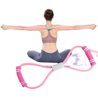 极速Tension rope elastic rope Yoga figure 8 puller - 图2