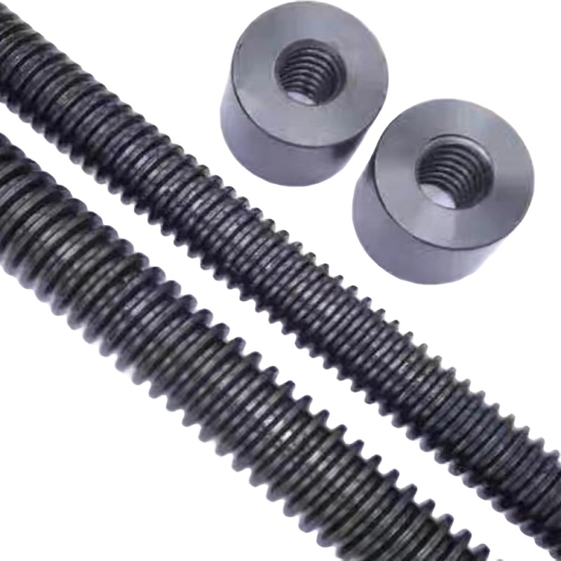 45#钢梯形丝杠1.5米丝杆正牙Tr22Tr24Tr25Tr28T30T32x5 6梯型螺杆 - 图0