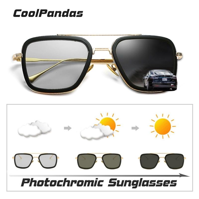 nglasses Photochramic for sun glosseo Nmen Change Colsr - 图1