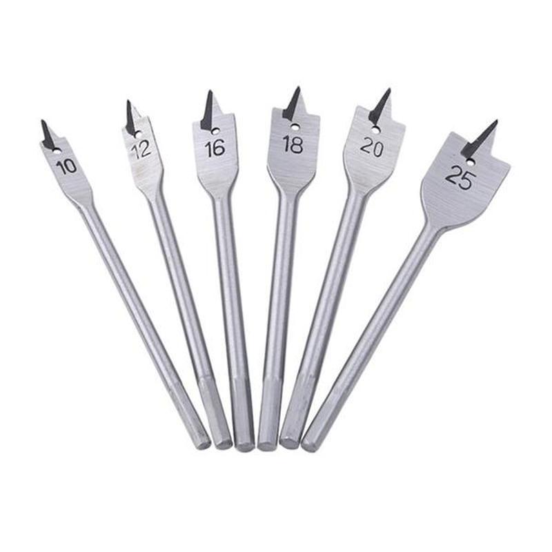 1pcs 10-e25mm High Carbon Steel Hex Shank Spade Bits Flat Bo - 图2