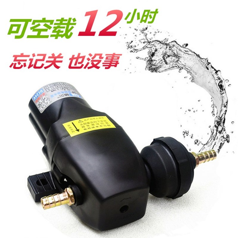 货车淋水泵12v24v淋水器抽水泵煞车喷水电动泵自吸泵增压泵防干烧 - 图0