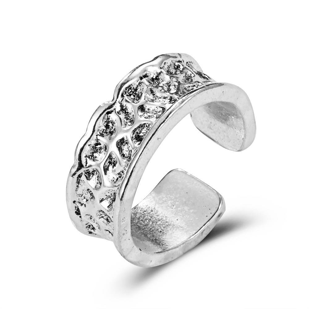 推荐Metal rings personality irregular hip hop geometric ring - 图3