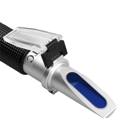 Spot handheld refractometer concentration n degree meter sugar meter wave silicon detector aquarium salinity meter marinade salinity meter