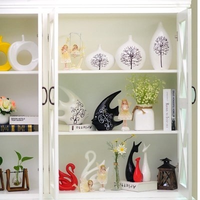 艺术品摆件现代简约洒柜两边装饰家居摆设电视背景墙客厅创意Ⅴ。