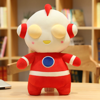 推荐Ultraman doll plush toys boys style Ragdoll boy long pil-图2