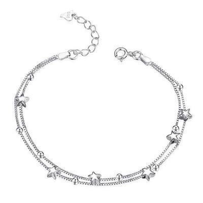 Bracelet anklet suit A pair of student girlfriend bestie gift decoration summer accessories accessories women suit sister chain