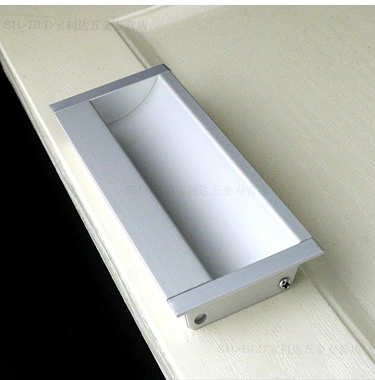 Buy Aluminum Alloy Dark Drawer Handle Modern Wardrobe Door