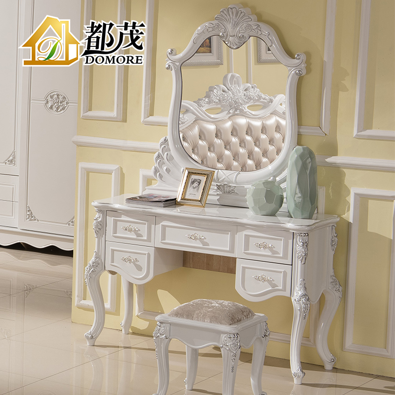 Both Mao French Furniture European Solid Wood Dresser Bedroom Both Mao French Furniture European Solid Wood Dresser Bedroom Dressing Table Mirror Past White Makeup Vanity Cabinet In Price