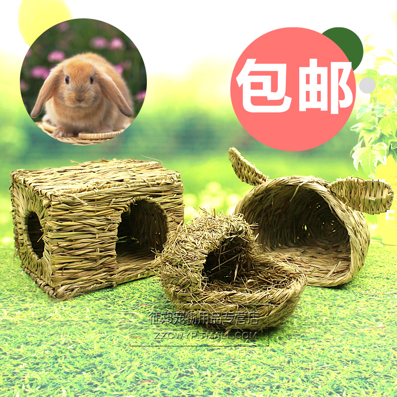 Bunny Rabbit Grass Nest Chinchillas Guinea Pig