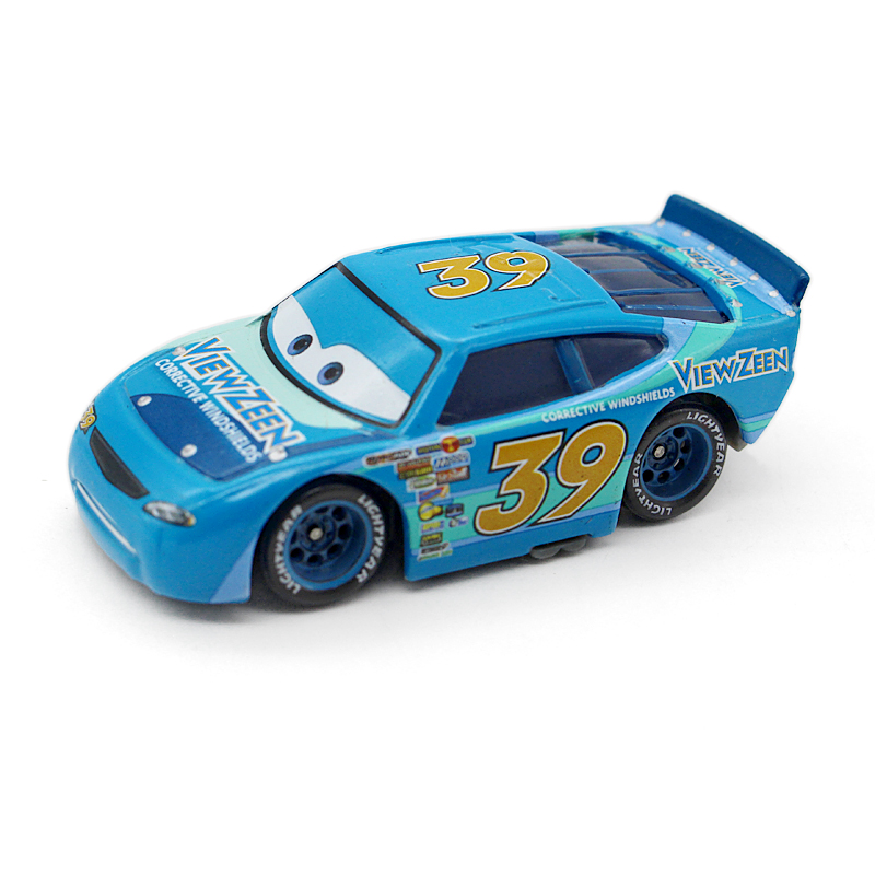 blue racing car toy