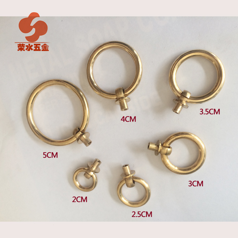 Buy Cheap Chinese Antique Copper Door Handle Copper Ring Pull Ring
