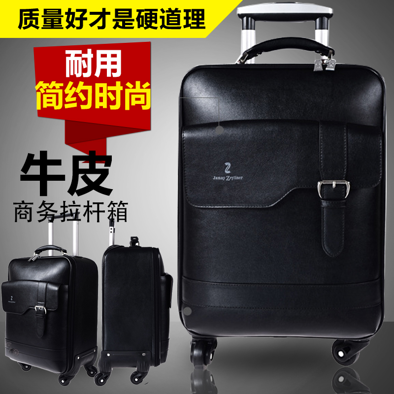 cowhide suitcase