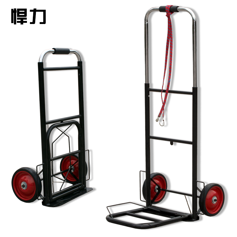 collapsible luggage trolley