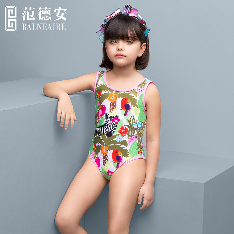 little boy in girl swimsuit