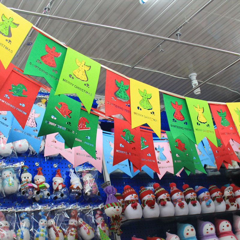 Buy Christmas Decorations Christmas Pull The Flag Pennant