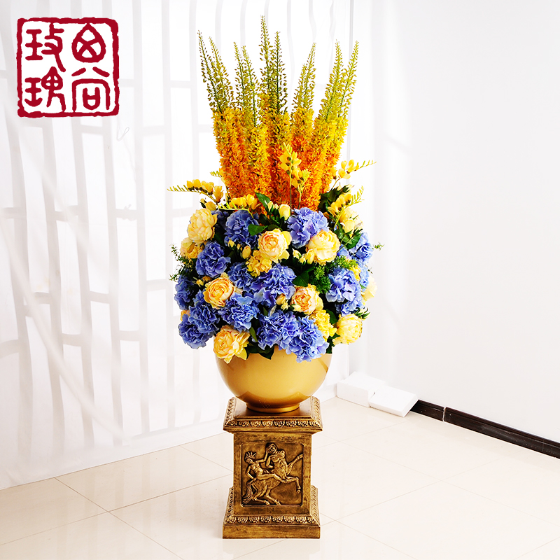 Buy Continental Rose Hydrangea Floral Suit The Living Room Table