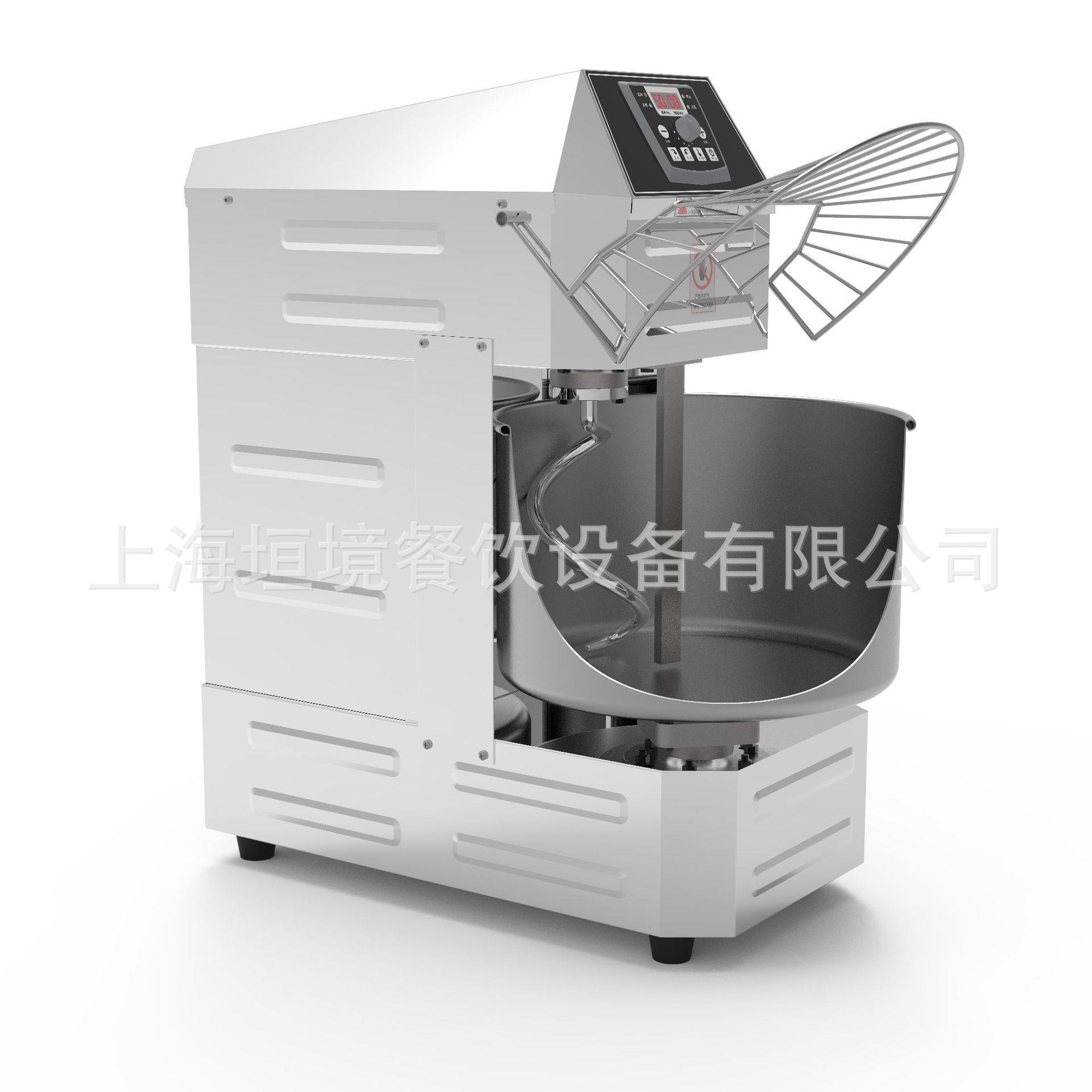 商用双速双动和面机 50落地全自动揉面机器 电脑版搅面机带定时 - 图0