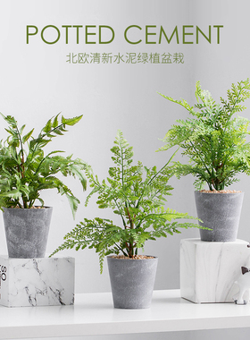北欧仿真绿植龟背叶假花装饰小盆栽假盆景植物客厅办公室桌面摆件