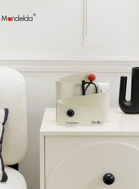 Mandelda入户玄关摆件桌面置物架酒柜电视柜收纳架轻奢艺术装饰品