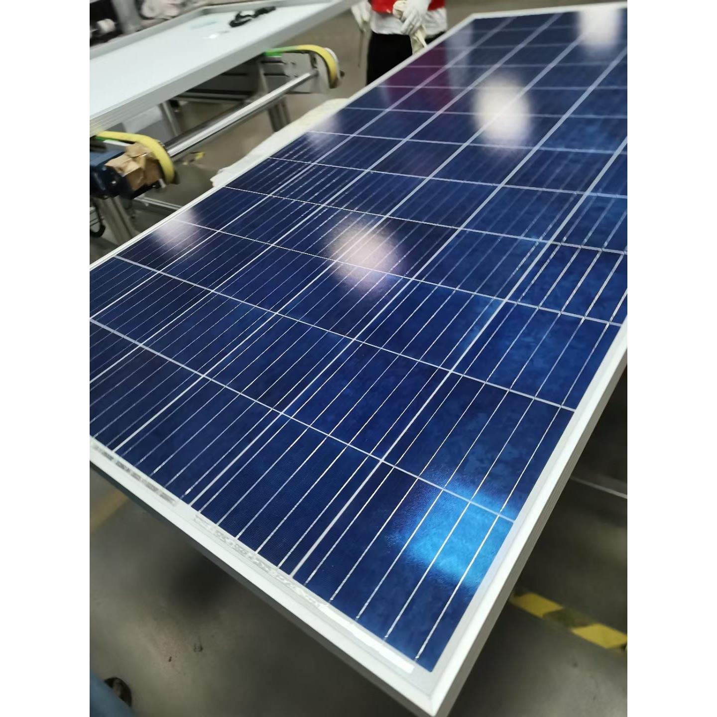 厂家直营325W多晶太阳能光伏板300W充电板330W组件340W光伏发电板 - 图1