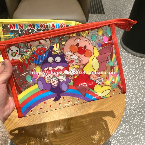 Водонепроницаемая мультяшная вместительная и большая косметичка, портативная большая сумка для хранения, сумка через плечо для путешествий