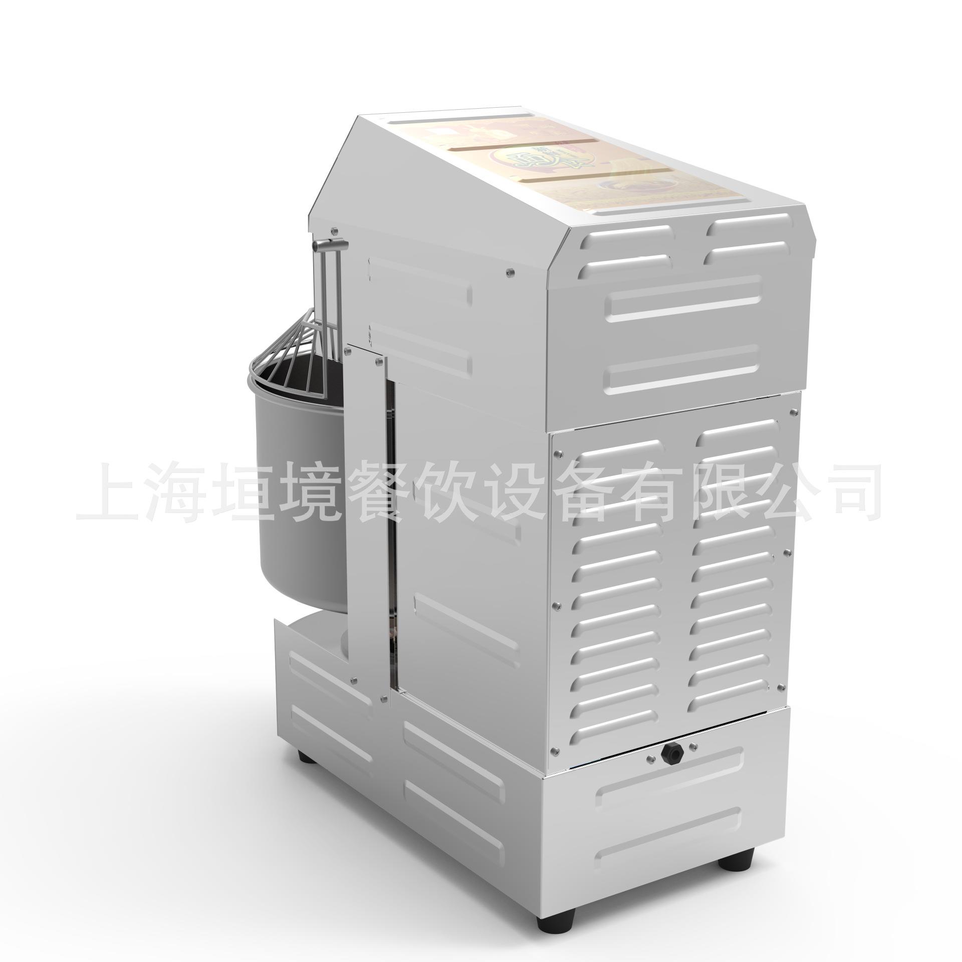 商用双速双动和面机 50落地全自动揉面机器 电脑版搅面机带定时 - 图1