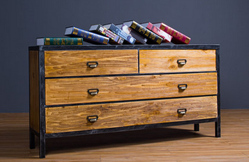 Buy American Village Loft Industrial Style Furniture Wood To Do