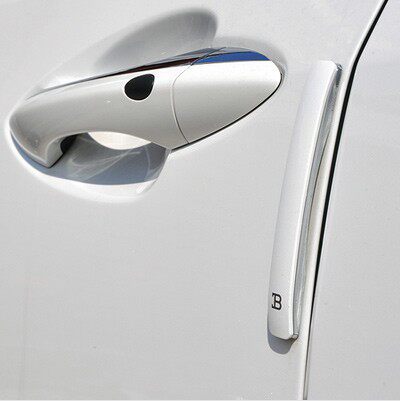 Buy Fouring Paint Scratch Scuff Strip Door Strip Car Door Bumper Strip South Korea Imported White In Cheap Price On M Alibaba Com