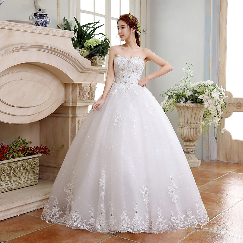 Buy Korean Qi Bra Wedding Dress Simple Wedding Dress 2016 New