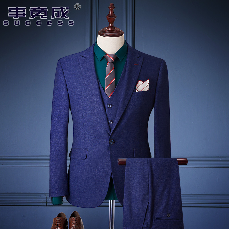 Buy Korean Slim Suits Men Suits Groom Suits Men Wedding Dress