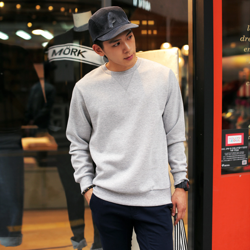korean style men's sweater