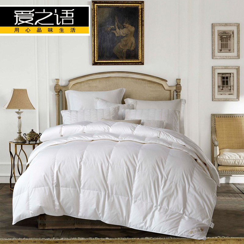 Buy Language Of Love Hotels Thick Warm White Duck Down Duvet