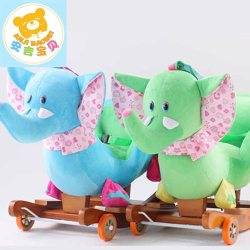 little tikes rocking horse green