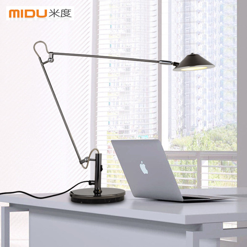 retractable desk lamp