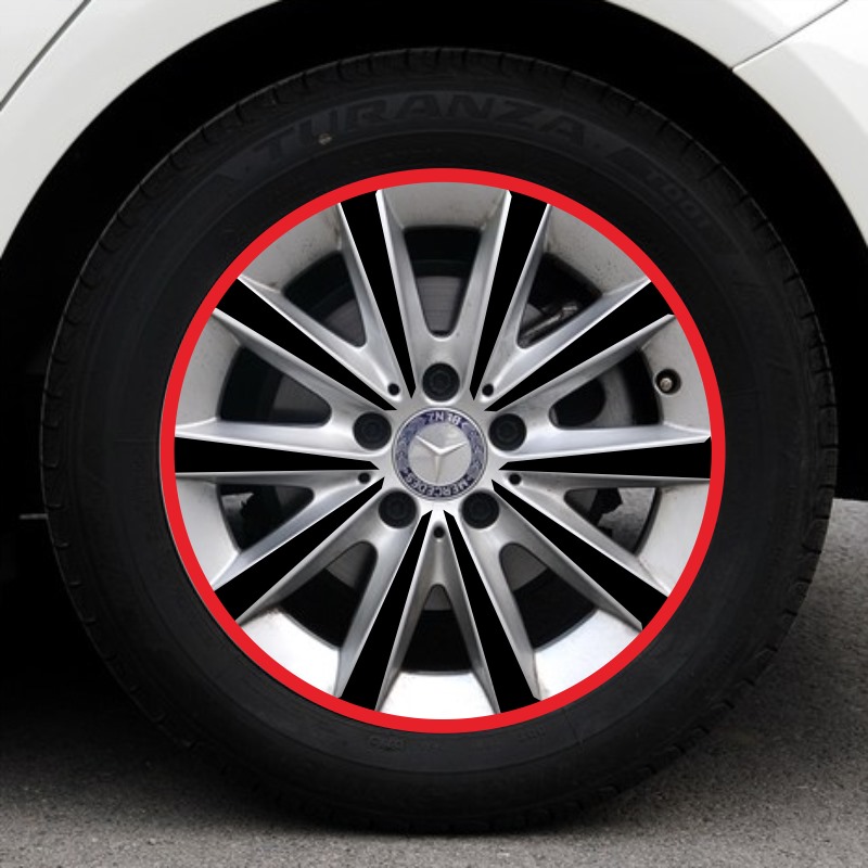 A Class Wheels Sticker Decal