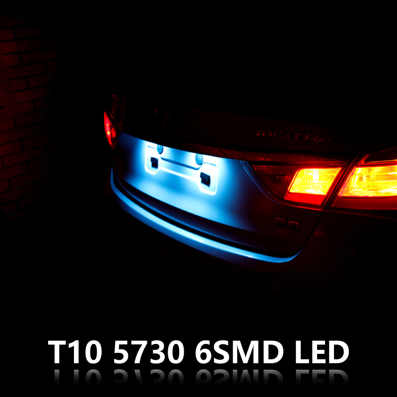 colored license plate lights