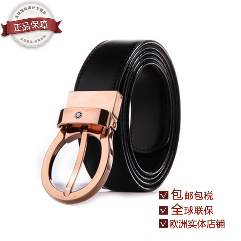 rose gold mens belt